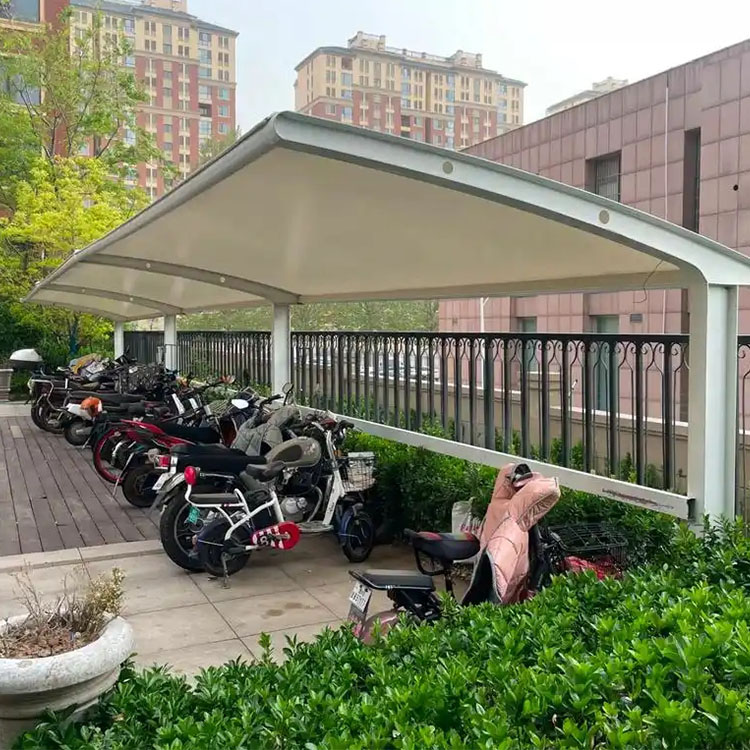 西畴县膜结构电动车棚